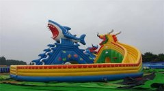 充氣游樂(lè)設(shè)備破損后怎么處理？